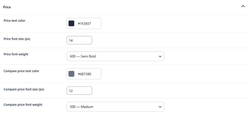 recommended product design price