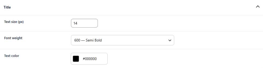 product card title
