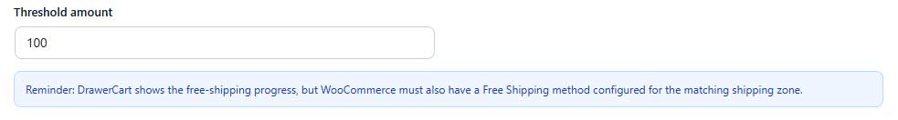reward milestone free shipping