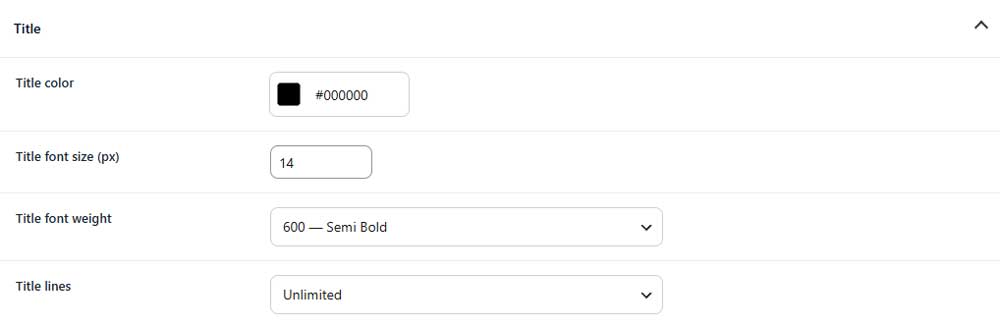 recommended product design title